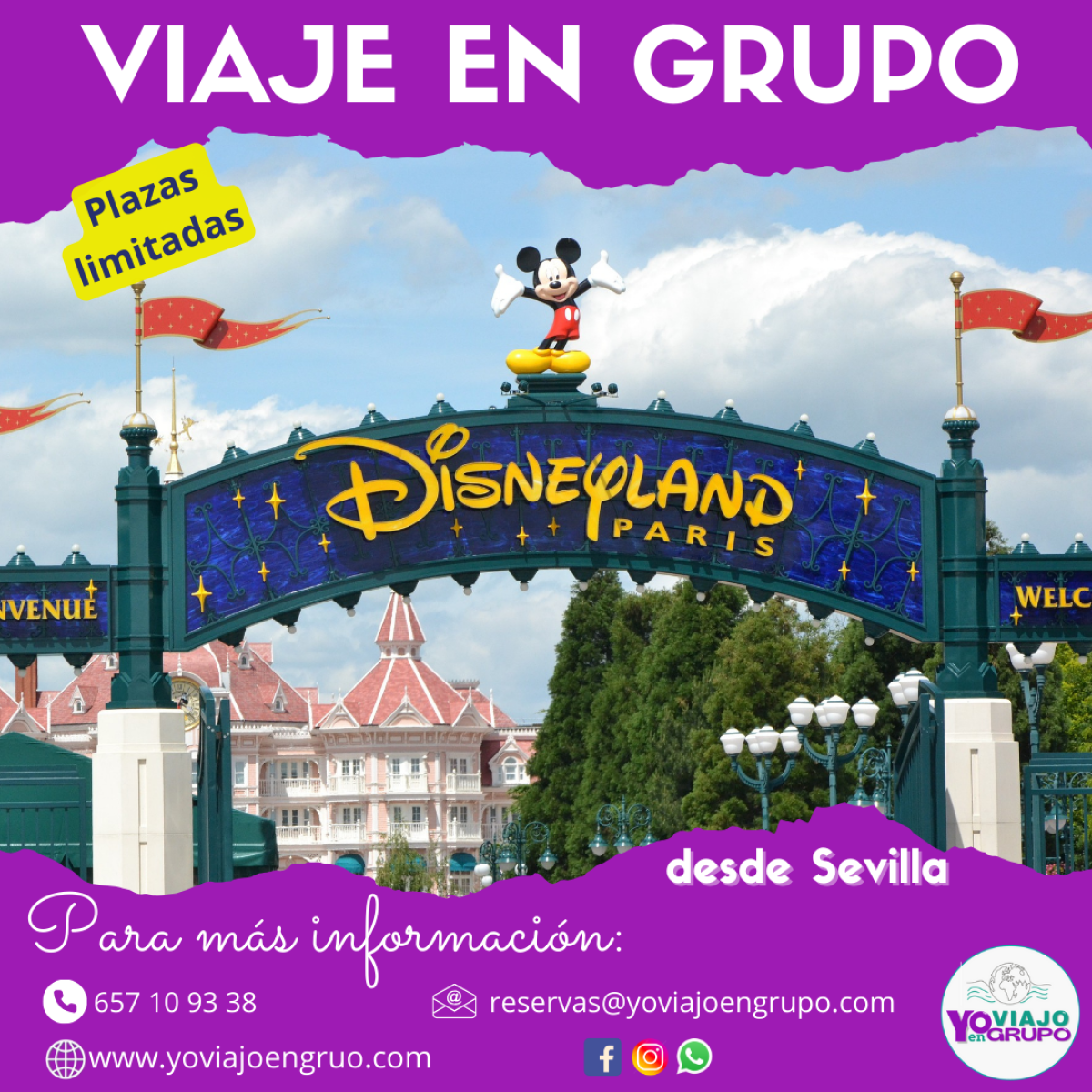 Viaje a Disneyland París